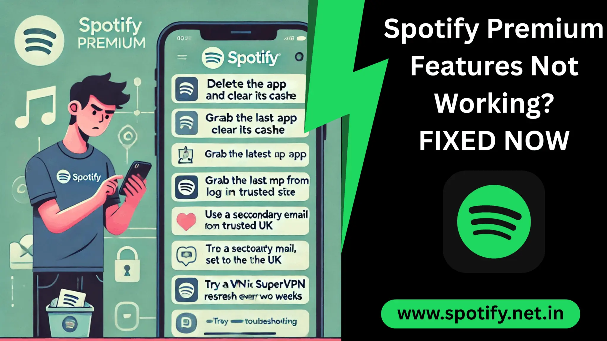 Spotify Premium Features Not Working?
